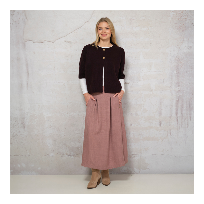PAULINE SKIRT VINTAGE ROSE - Billede 3