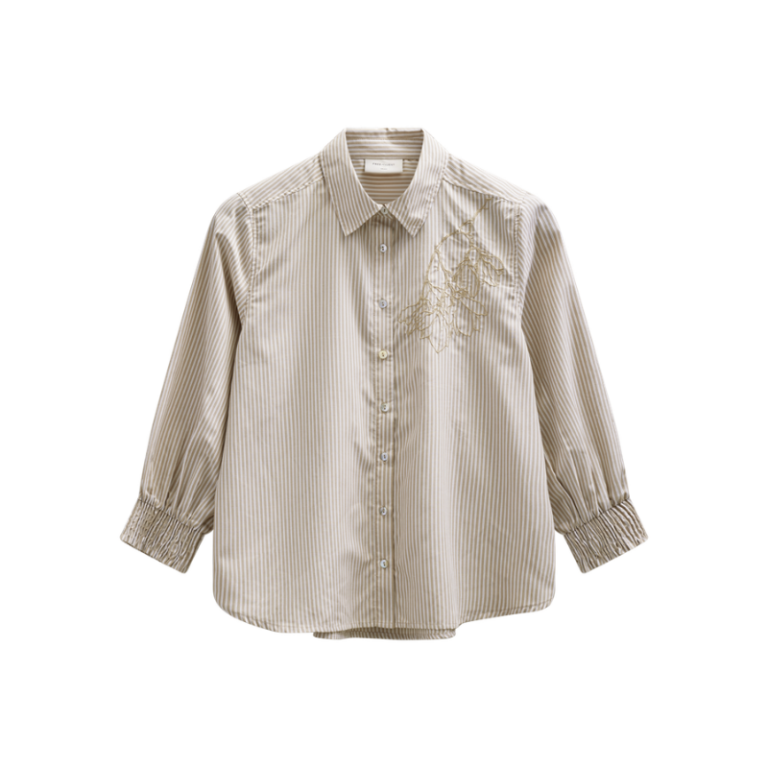 Freequent Evalina skjorte silver mink