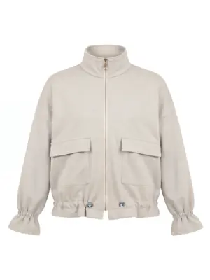 Camille cardigan med lynlås fra NÜ