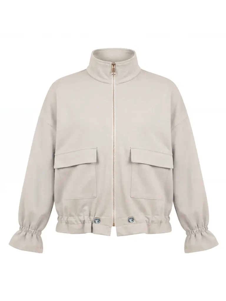 Camille cardigan med lynlås fra NÜ