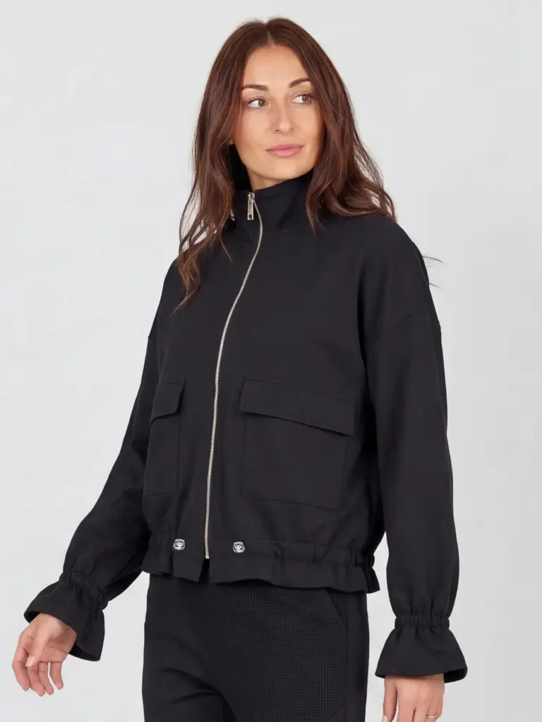 Camille cardigan med lynlås fra NÜ