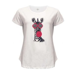 Animal tee med zebra fra Costa Mani
