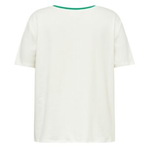 BasGO Tee fra Gossia med grafisk print. Superblød T-shirt i bomuld med et strejf af elastan, der sikrer, at formen forbliver flot vask efter vask. Med et stort grafisk print foran, hvor farven elegant går igen i ribben ved halsen og skaber et cool og helstøbt look. Stylingtip: Kombiner den med jeans og sneakers for et afslappet hverdagslook – eller brug den under en blazer for et moderne twist. Bryst: XS/98 cm, S/102 cm, M/106 cm, L/112 cm, XL/116 cm Længde: XS/60 cm, S/61 cm, M/62 cm, L/63,5 cm, XL/65 cm Farve: Bubblegum Kvalitet: 95% bomuld, 5% elastan Se alle de lækre styles – kjoler, bluser, bukser og blazere fra Gossia. Bliv inspireret på vores Instagram side med outfits videoer mm.
