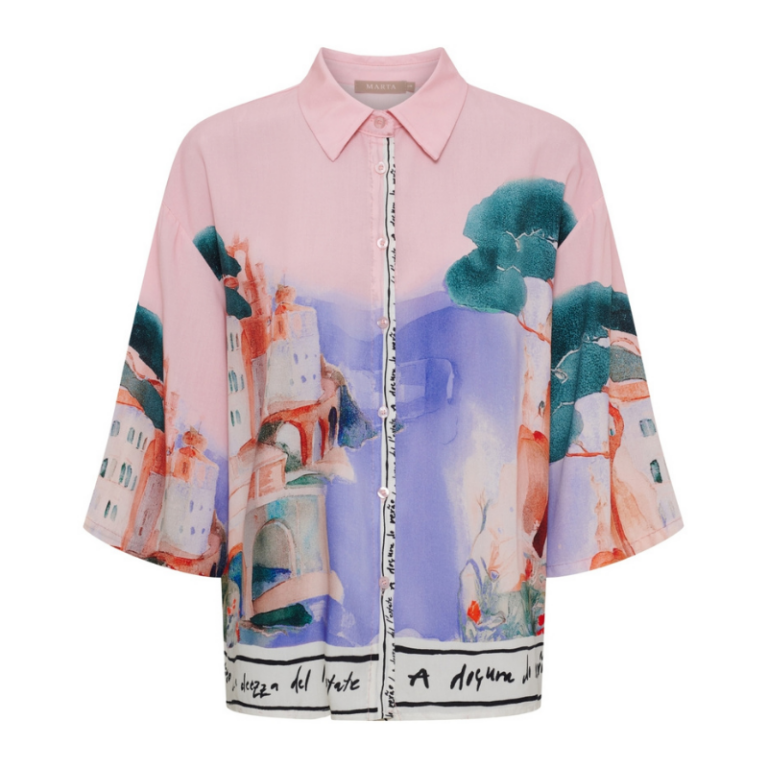 Mdc Callie skjorte fra Marta du Chateau i rosa