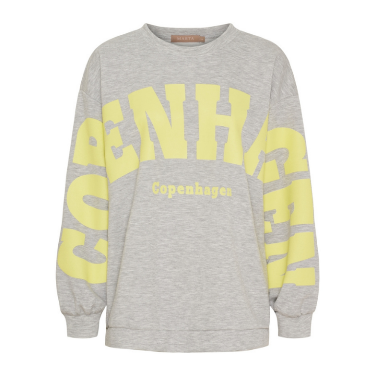 Hibiscus Sweatshirt fra Marta du Chateau