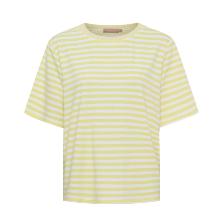 Mdc Jamila stribet t-shirt fra Marta du Chateau
