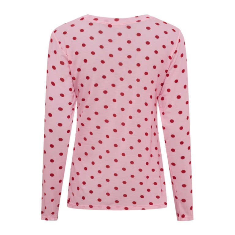 Mdc Elissa langærmet bluse med prikker fra Marta du Chateau