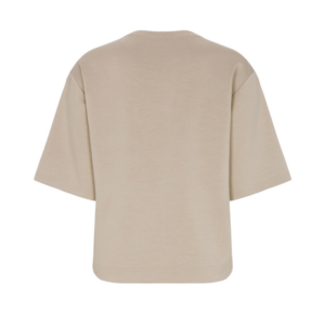 Azra lækker blød boxy t-shirt i sand fra Tooday