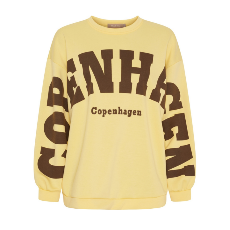 Hibiscus Sweatshirt fra Marta du Chateau