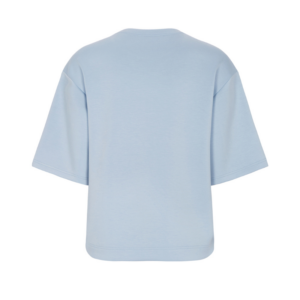 Azra lækker blød boxy t-shirt i lyseblå fra Tooday