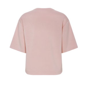 Azra lækker blød boxy t-shirt i rosa fra Tooday