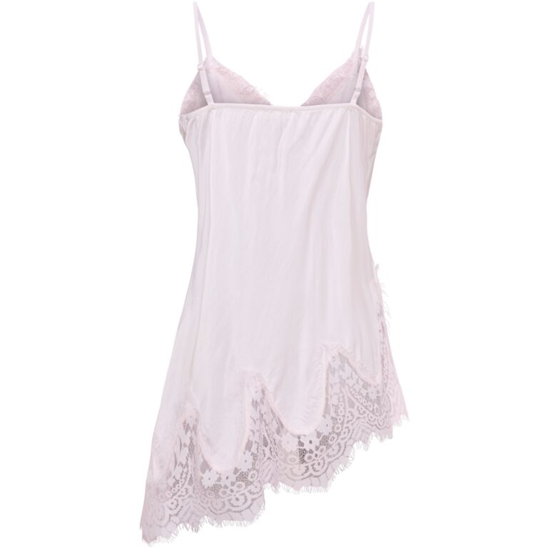 Mdc Dream Top med blonder i en smuk rosa farve fra Marta du Chateau