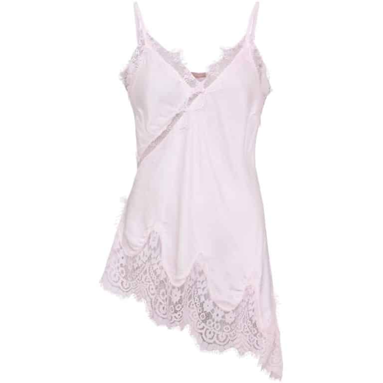 Mdc Dream Top med blonder i en smuk rosa farve fra Marta du Chateau