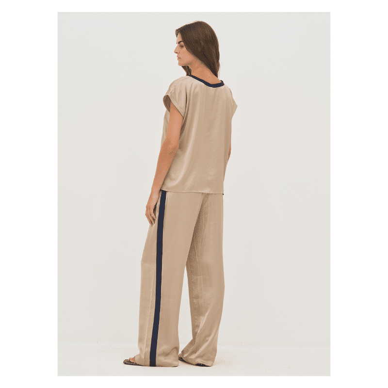 DIEM TOP - NAVY MIX - Billede 5