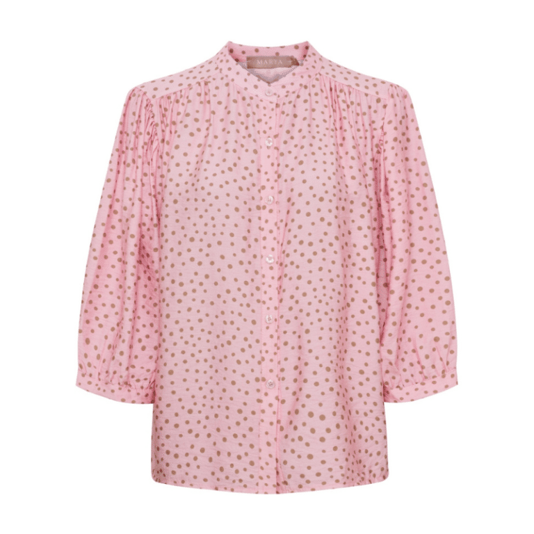 Mdc Destiny prikket rosa bluse fra Marta