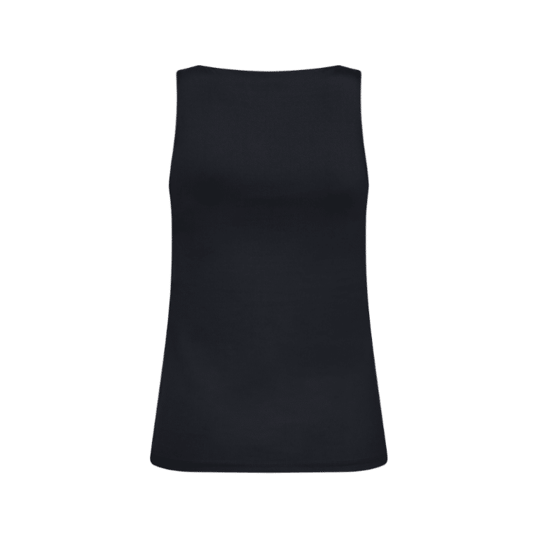 Sonia top fra Freequent. Lækker basic top, som er vendbar. Toppen fås i flere farver. Kvalitet: 86% polyamid 14% elastan  Farve: navy