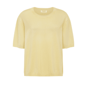 Cenna finstrikket pullover fra Tooday.  Blød og lækker sommerstrik.  Kvalitet: 70% viskose 30% polyamid Farve: sand / brun