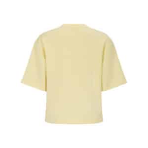 Azra lækker blød boxy t-shirt i gul  fra Tooday