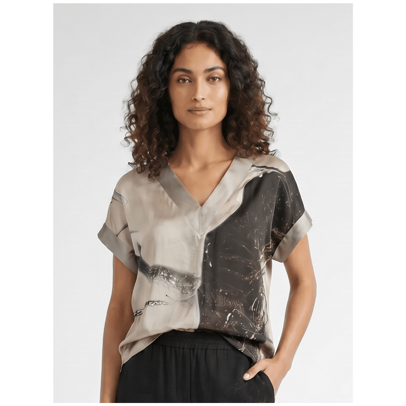 CILJE BLOUSE - 011 PRINT - Billede 2