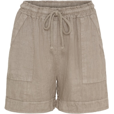 Mdc Kasia hørshorts fra Marta du Chateau. Materiale: 100% hør Farve: findes i brun og fango