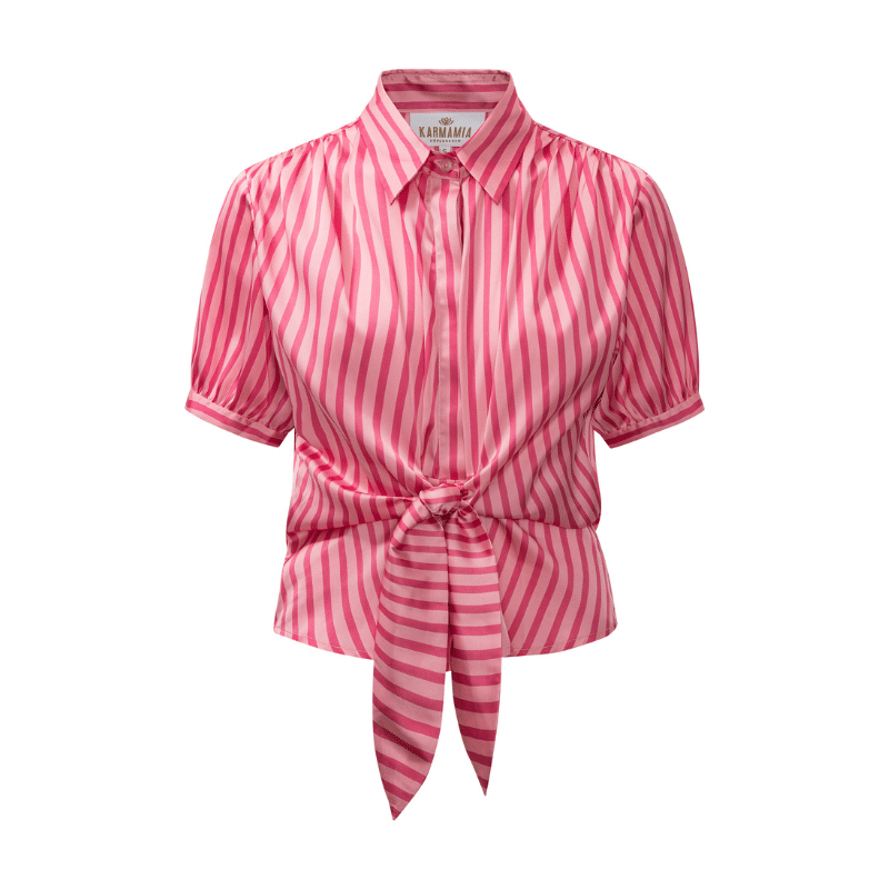 LEE SHIRT(SHORT) - CANDY STRIPE